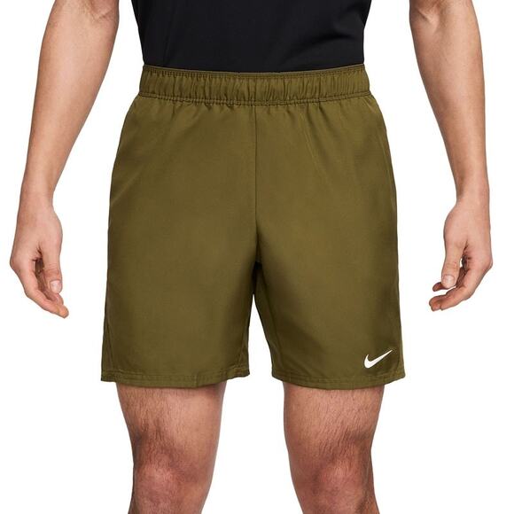 Nike NWT Sz M Court Victory 7 Men’s Tennis Shorts Green 7” Inseam Athletic - Picture 1 of 10